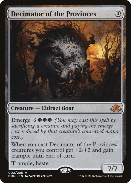 Decimator of the Provinces (2) — Eldritch Moon