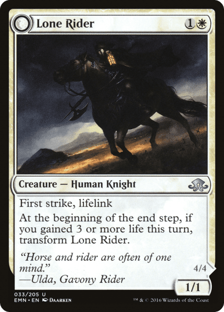 Lone Rider // It That Rides as One (33) — Eldritch Moon
