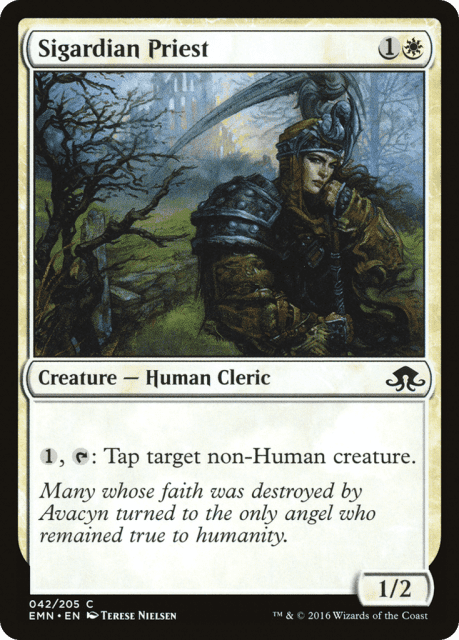 Sigardian Priest (42) — Eldritch Moon