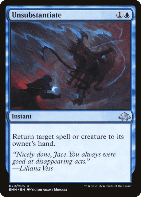 Unsubstantiate (79) — Eldritch Moon