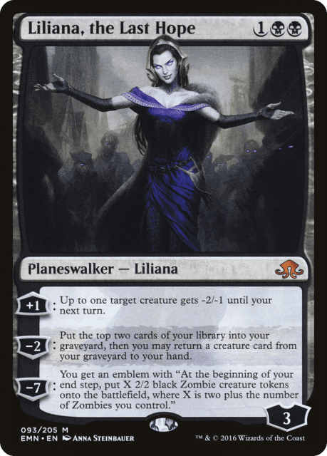 Liliana, the Last Hope (93) — Eldritch Moon