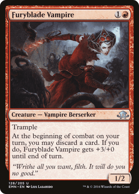 Furyblade Vampire (128) — Eldritch Moon