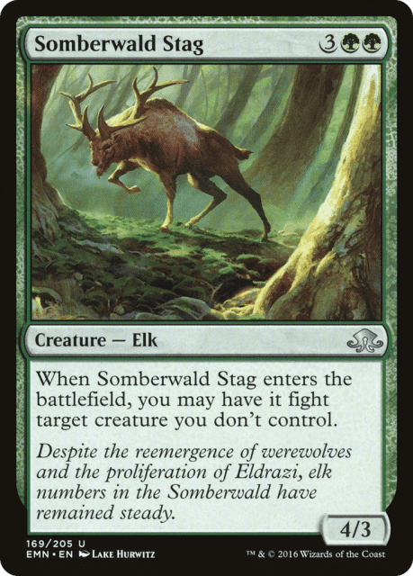 Somberwald Stag (169) — Eldritch Moon