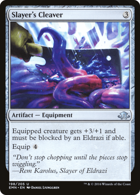 Slayer's Cleaver (198) — Eldritch Moon