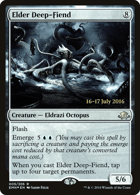 Elder Deep-Fiend (5) — Eldritch Moon Promos