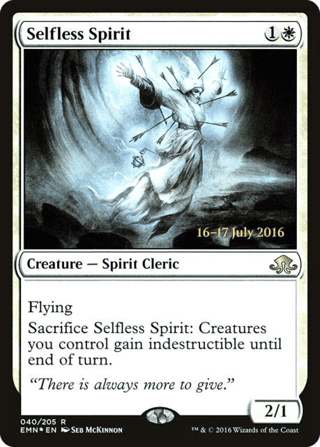 Selfless Spirit (40) — Eldritch Moon Promos