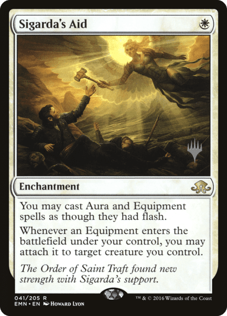 Sigarda's Aid (41) — Eldritch Moon Promos