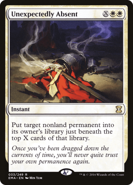 Unexpectedly Absent (33) — Eternal Masters