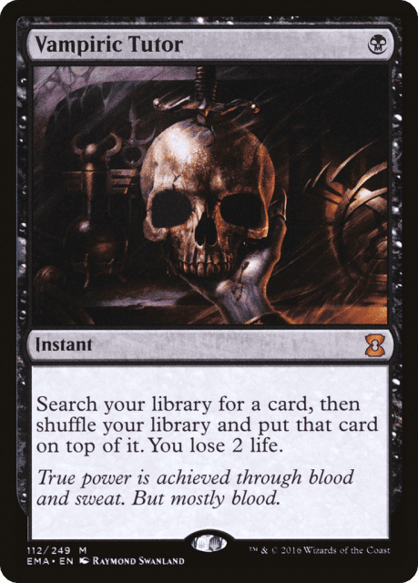 Vampiric Tutor (112) — Eternal Masters