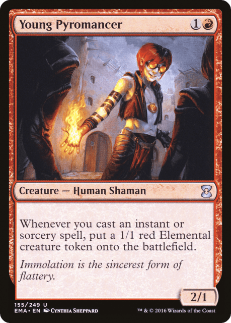 Young Pyromancer (155) — Eternal Masters