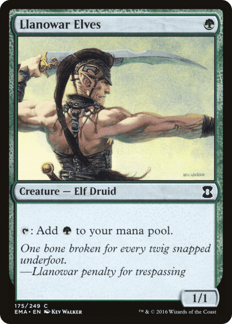 Llanowar Elves (175) — Eternal Masters