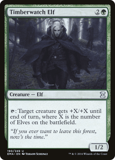Timberwatch Elf (190) — Eternal Masters