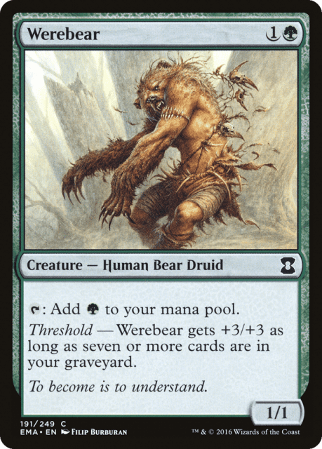 Werebear (191) — Eternal Masters