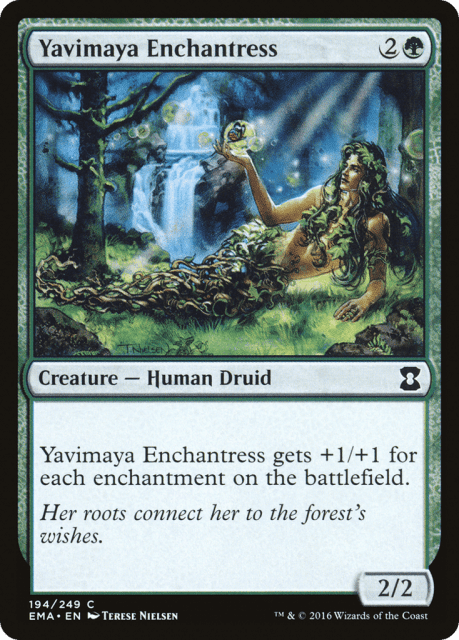 Yavimaya Enchantress (194) — Eternal Masters