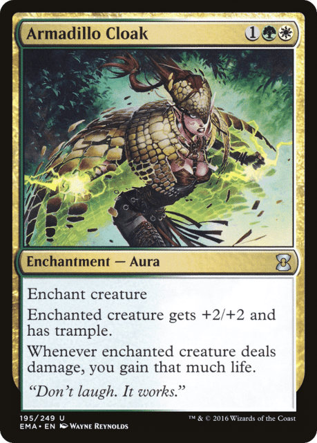 Armadillo Cloak (195) — Eternal Masters