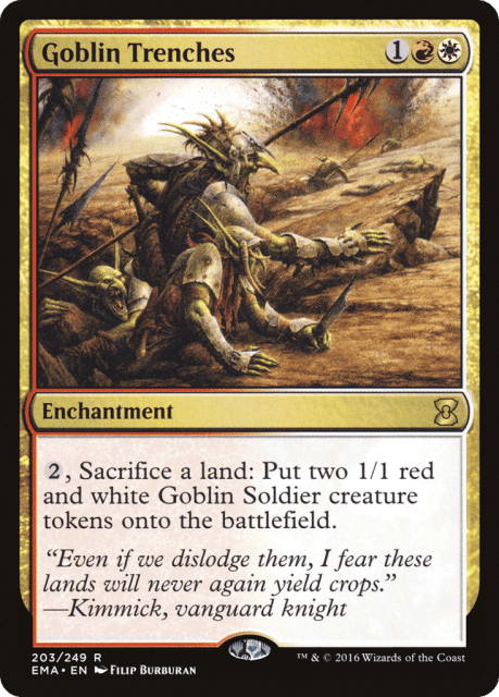 Goblin Trenches (203) — Eternal Masters
