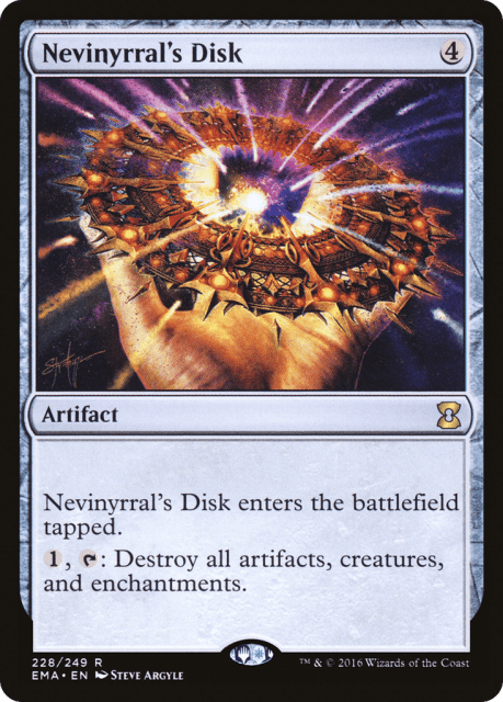 Nevinyrral's Disk (228) — Eternal Masters