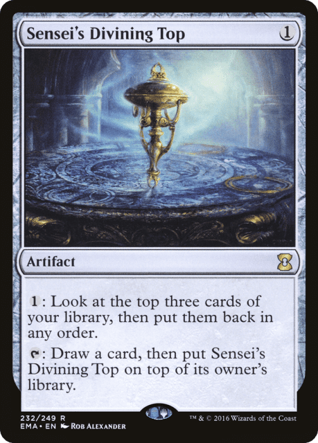 Sensei's Divining Top (232) — Eternal Masters