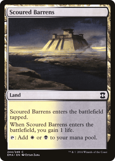 Scoured Barrens (244) — Eternal Masters