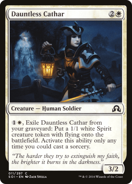 Dauntless Cathar (11) — Shadows over Innistrad