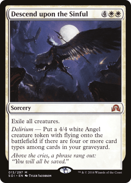Descend upon the Sinful (13) — Shadows over Innistrad