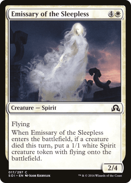 Emissary of the Sleepless (17) — Shadows over Innistrad