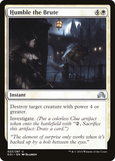 Humble the Brute (23) — Shadows over Innistrad