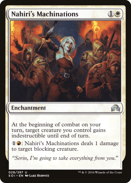 Nahiri's Machinations (28) — Shadows over Innistrad
