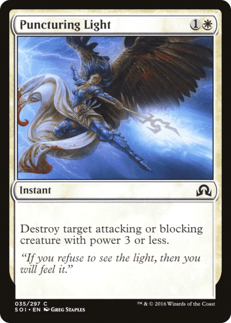 Puncturing Light (35) — Shadows over Innistrad