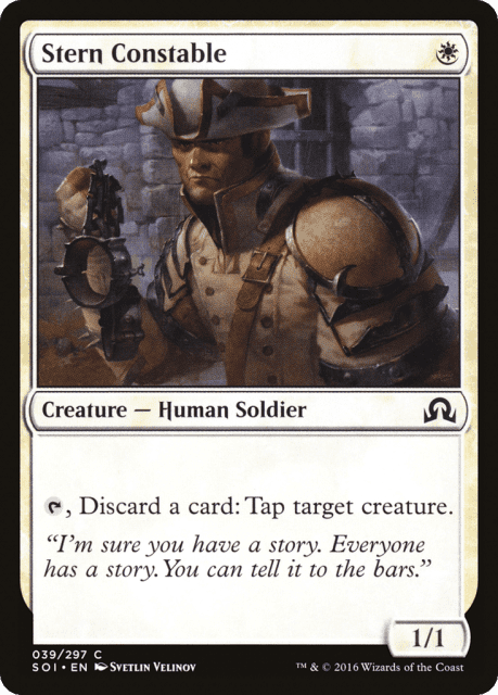 Stern Constable (39) — Shadows over Innistrad