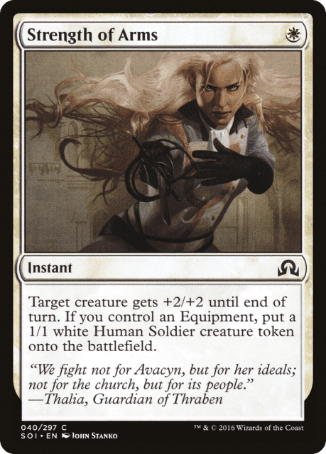 Strength of Arms (40) — Shadows over Innistrad