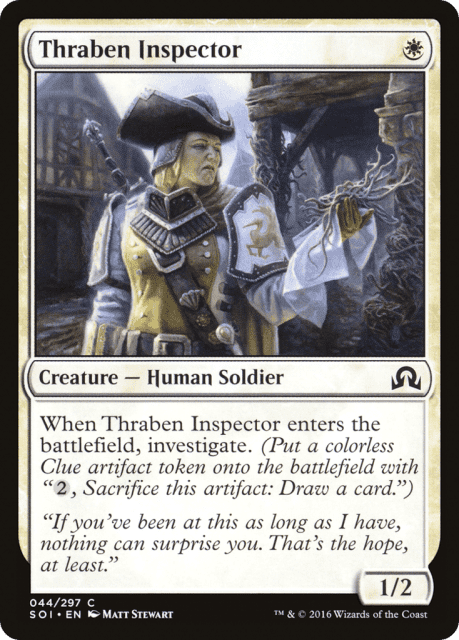 Thraben Inspector (44) — Shadows over Innistrad