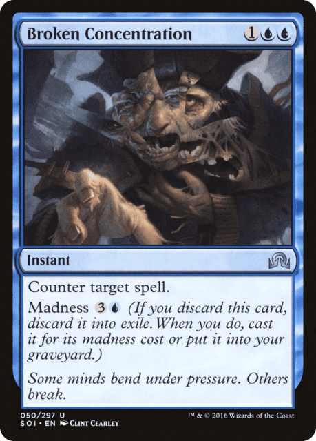 Broken Concentration (50) — Shadows over Innistrad