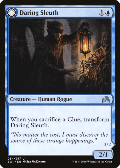 Daring Sleuth // Bearer of Overwhelming Truths (54) — Shadows over Innistrad