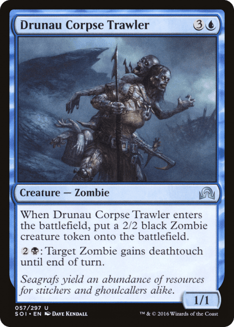 Drunau Corpse Trawler (57) — Shadows over Innistrad