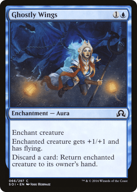 Ghostly Wings (66) — Shadows over Innistrad
