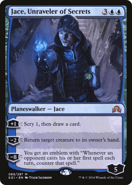 Jace, Unraveler of Secrets (69) — Shadows over Innistrad