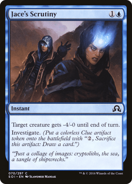 Jace's Scrutiny (70) — Shadows over Innistrad