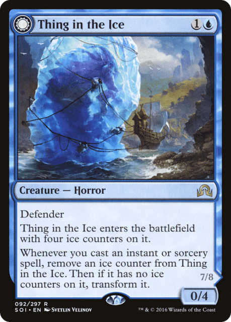 Thing in the Ice // Awoken Horror (92) — Shadows over Innistrad