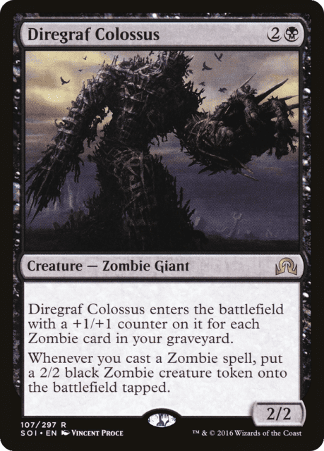 Diregraf Colossus (107) — Shadows over Innistrad