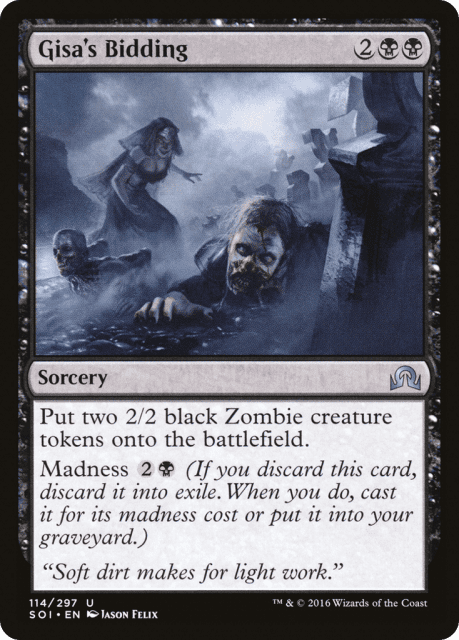 Gisa's Bidding (114) — Shadows over Innistrad