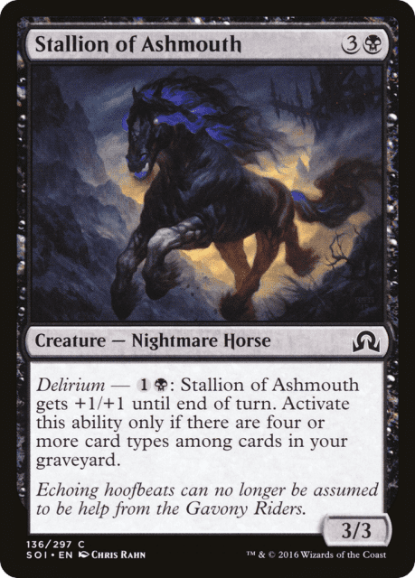 Stallion of Ashmouth (136) — Shadows over Innistrad
