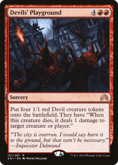 Devils' Playground (151) — Shadows over Innistrad