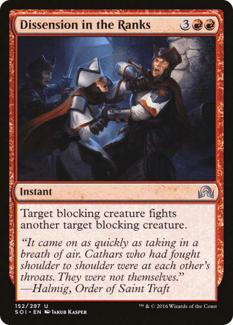 Dissension in the Ranks (152) — Shadows over Innistrad