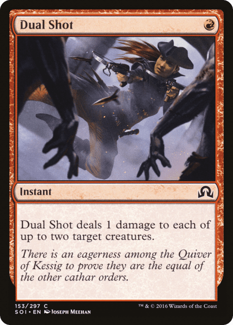 Dual Shot (153) — Shadows over Innistrad