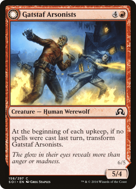 Gatstaf Arsonists // Gatstaf Ravagers (158) — Shadows over Innistrad