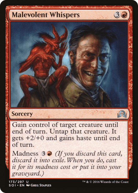 Malevolent Whispers (173) — Shadows over Innistrad