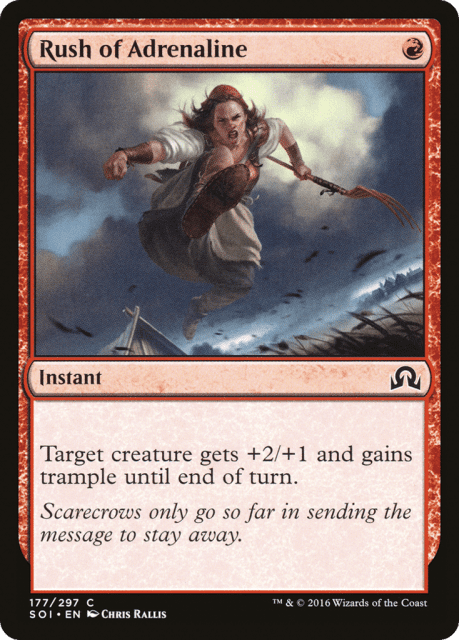 Rush of Adrenaline (177) — Shadows over Innistrad
