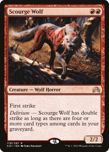 Scourge Wolf (179) — Shadows over Innistrad