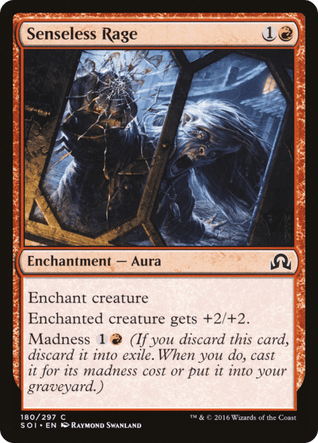 Senseless Rage (180) — Shadows over Innistrad